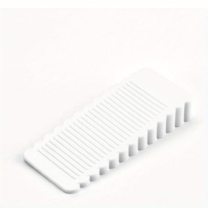 1pc Silicone Door Stopper Shock Absorbent Block Wedge Doorstops