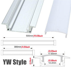 5pcs Aluminum LED Strip Light Holder Mounting Clips System