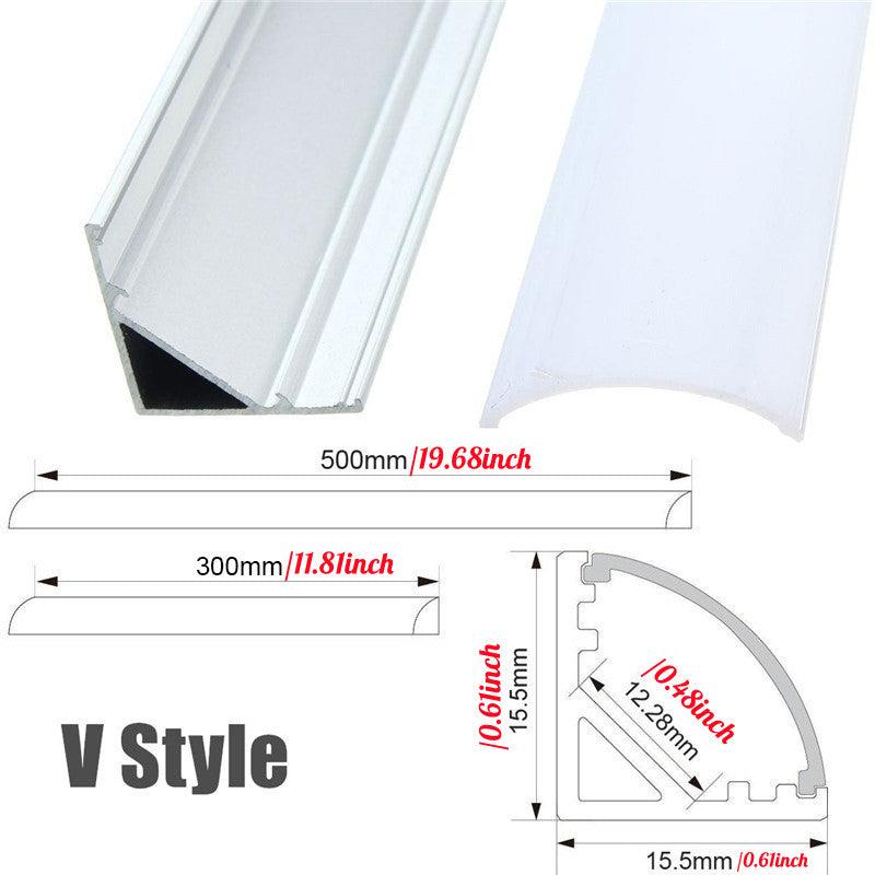 5pcs Aluminum LED Strip Light Holder Mounting Clips System