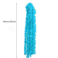 10pcs Artificial Wisteria Rattan Real Touch Wisteria Rattan Room Decor Wedding