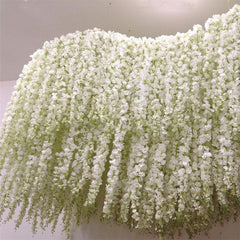 10pcs Artificial Wisteria Rattan Real Touch Wisteria Rattan Room Decor Wedding