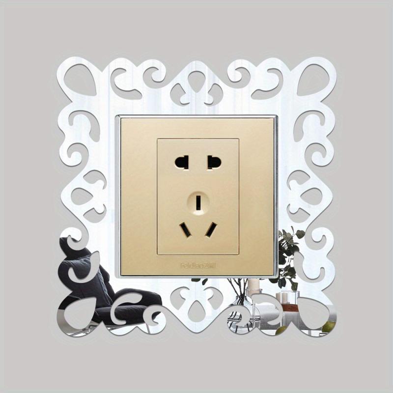 Boho Mirror Switch Sticker Wall Art Decal Bedroom Witch Decor