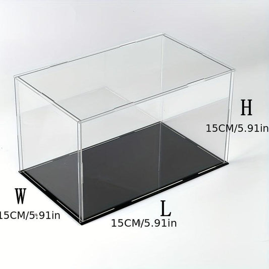 Protect Toy Figurines w/ Transparent Display Box Building Block Storage Cabinet