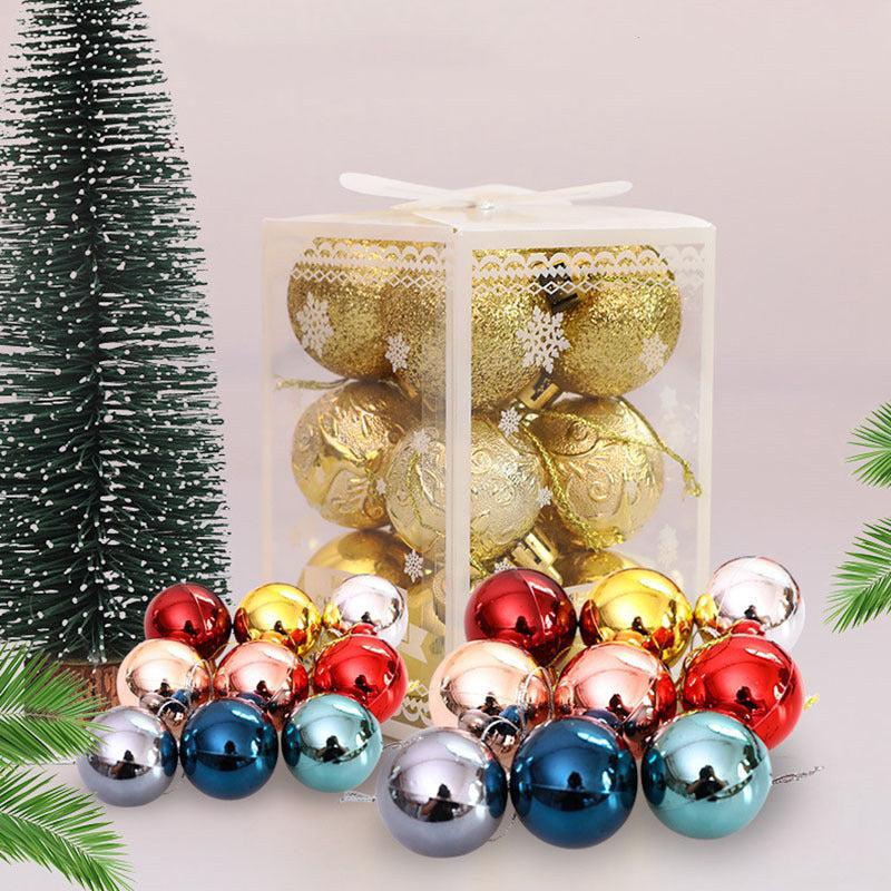 12pcs Christmas Tree Decorations Baubles Wedding Ornament