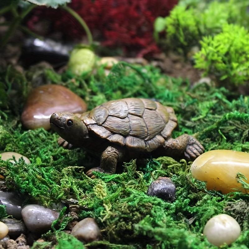 Mini Tortoise Garden Statue Flower Pot Ornament Home Decor