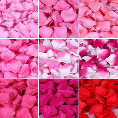 Artificial Silk Rose Petals for Weddings and Home Decor