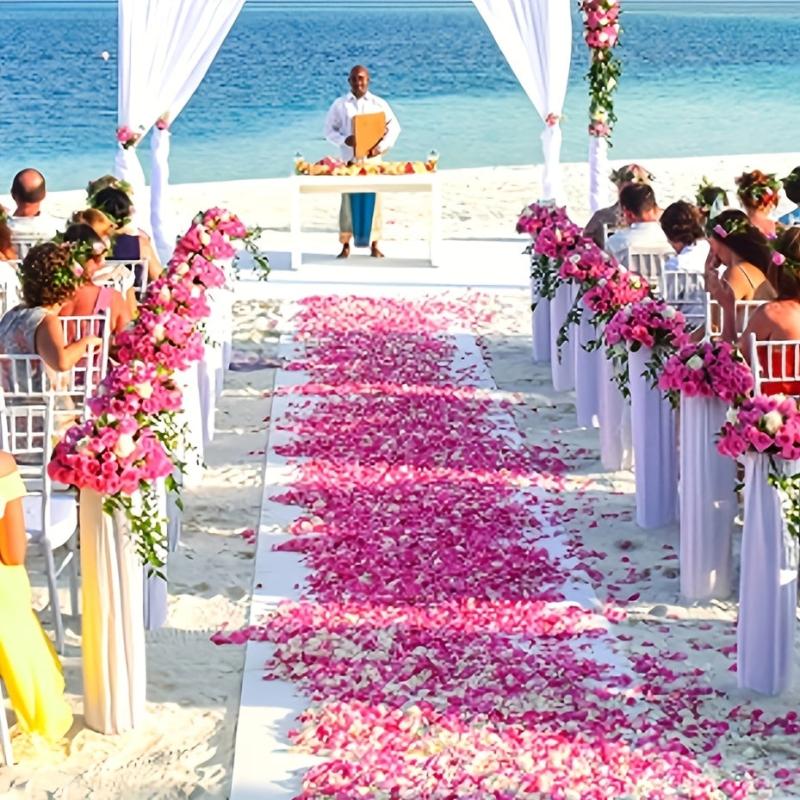 Artificial Silk Rose Petals for Weddings and Home Decor