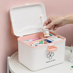 Household Medicine Box Large Capacity Family Storage Box