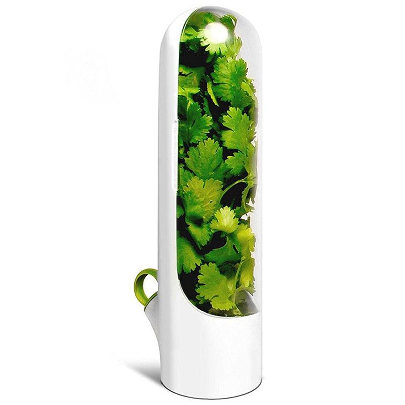 Herb Saver for Refrigerator Pod Fresh Herb Keeper Cilantro Mint Parsley