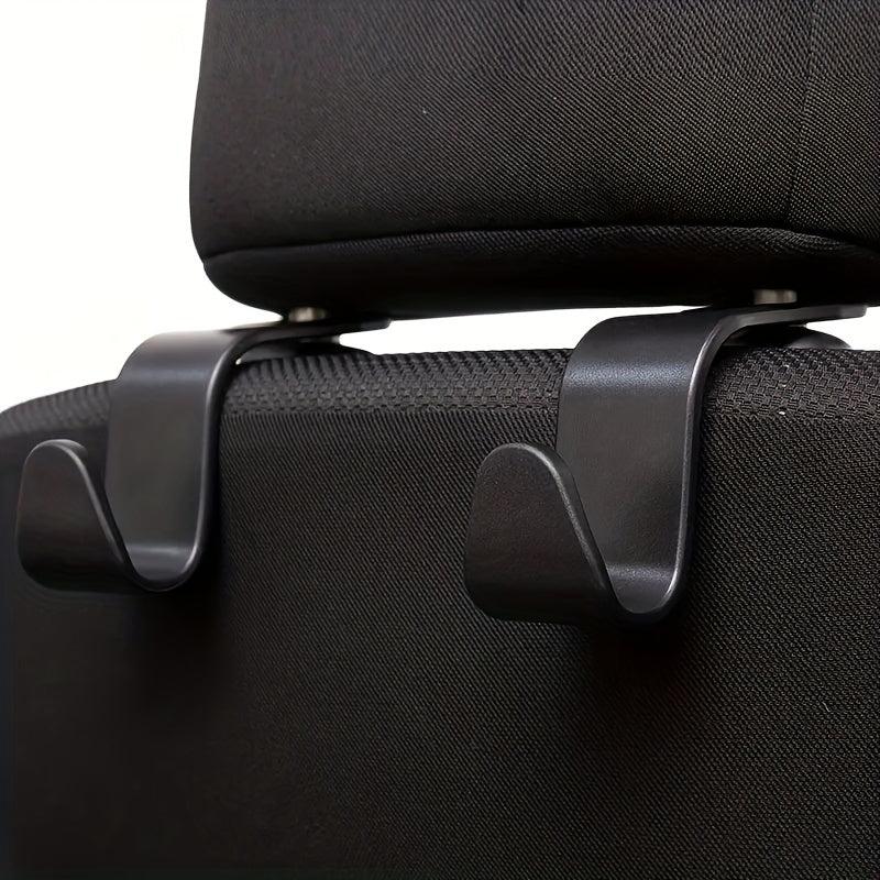 3pcs Car Seat Headrest Hooks for Handbags Purses Coats