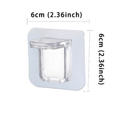 4pcs Punch Partition Fixer Shelf Support Peg Wardrobe Cabinet