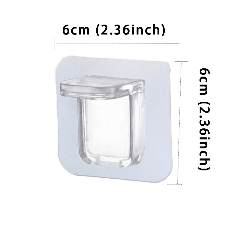 4pcs Punch Partition Fixer Shelf Support Peg Wardrobe Cabinet