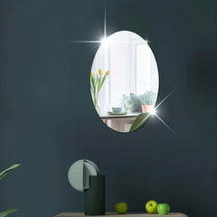 Acrylic Mirror Flexible Non-glass Mirror Tiles for Home Decoration