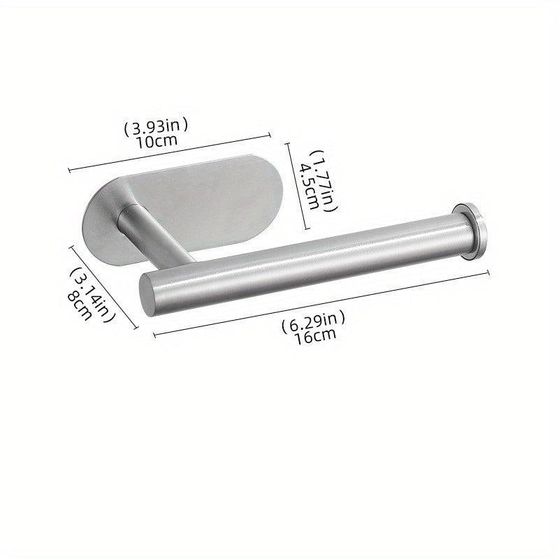Stainless Steel Bathroom Paper Towel Holder Wall Mounted Towel Bar