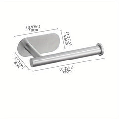 Stainless Steel Bathroom Paper Towel Holder Wall Mounted Towel Bar