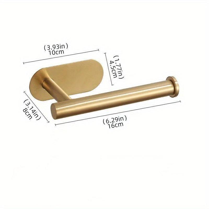 Stainless Steel Bathroom Paper Towel Holder Wall Mounted Towel Bar