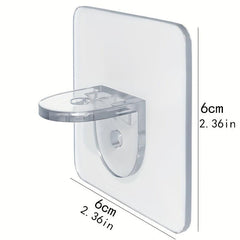 Plastic Shelf Support Adhesive Bracket for Cabinet Closet Bookshelf