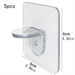Self Adhesive Shelf Support Bracket for Home Wardrobe Cabin