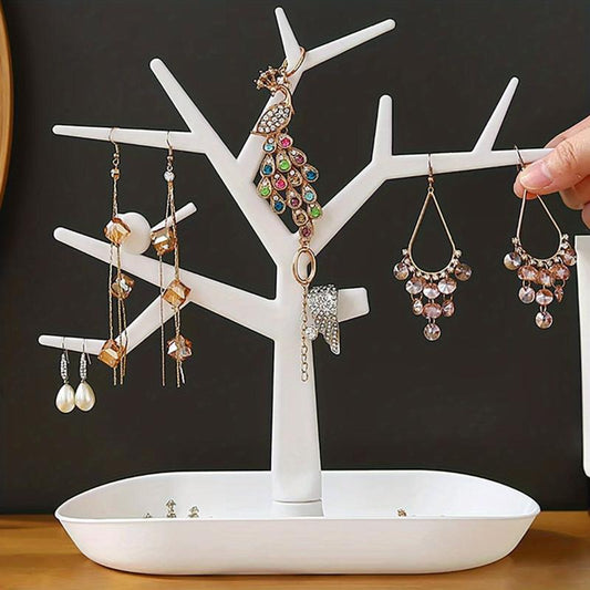 Detachable Bird Tree Jewelry Storage Rack