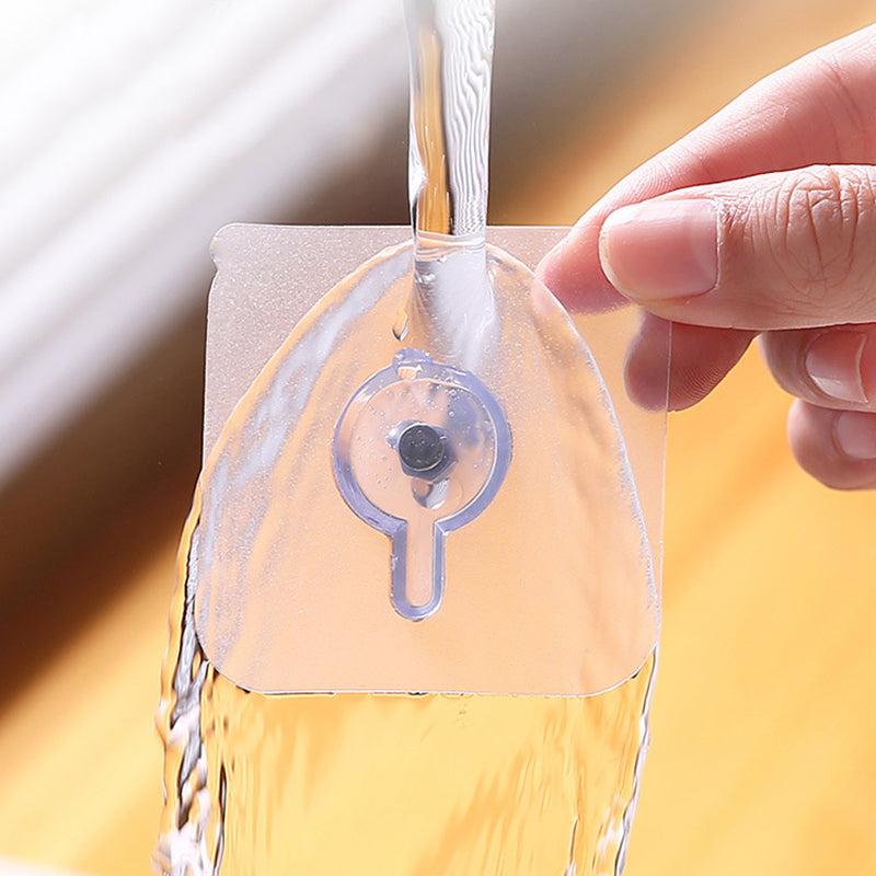 5pcs Punch Traceless Screw Sticker Waterproof Adhesive Hook