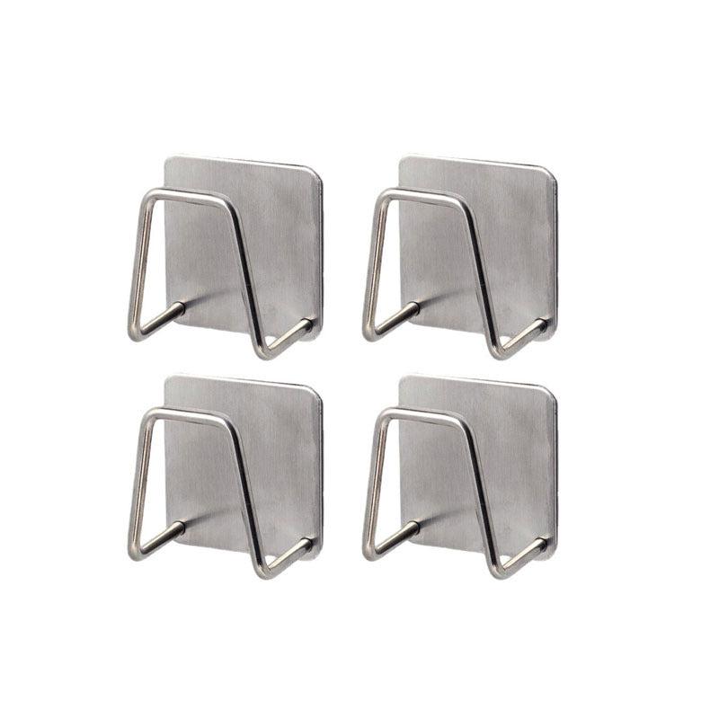 Wall Mount Sponge Holder Stainless Steel Sink Drain Rack
