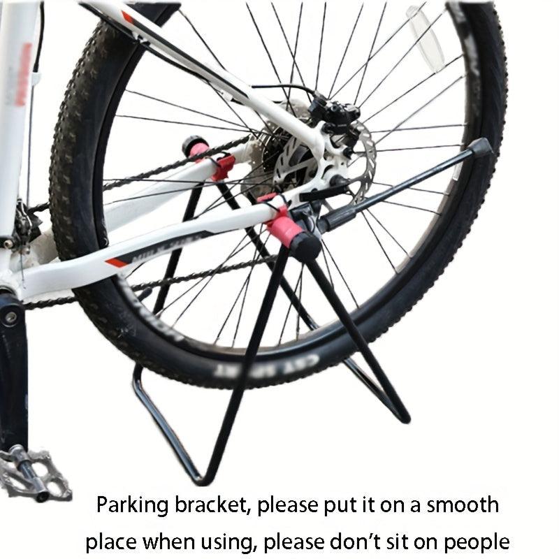 1pc Bike Parking Rack Maintenance Stand Foot Support Bracket Indoor Repair