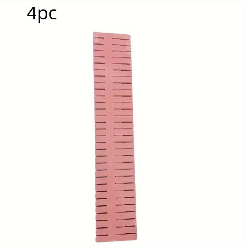 4pcs Adjustable Grid Drawer Dividers DIY Closet Separator Tidy Organizer