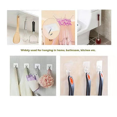Adhesive Hooks Kitchen Wall Hooks Nail Sticky Hangers Stainless Hooks Heavy Duty