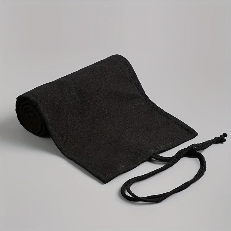 Pencil Case Roller 12 24 36 48 Holes Canvas Rolled Pouch