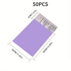 Purple Courier Mailer Bags Self-Seal Mailing Express Bag Envelope Packaging Bags