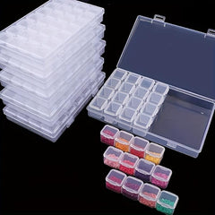 28 Slots Diamond Painting Box Jewelry Nail Art Storage Container