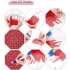 Colorful 5D DIY Rhinestone Painting Kit