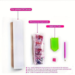 DIY Diamond Painting Moon Rose 7.87inch Hand Home Gift