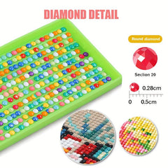 Eagle Wolves DIY Diamond Painting Kit for Adults 5D Diamond Art