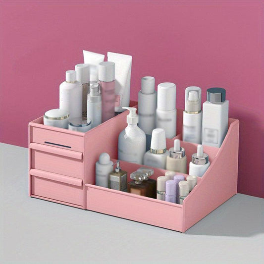 Cosmetics Storage Box Lipstick Drawer Shelf Dust-proof Sorting Cabinet