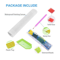 Cat 5D Diamond Painting Kit Adults Full Drill DIY 30x30cm Stress Relief