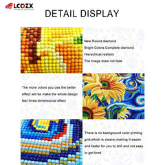 Sunset Dolphins Diamond Painting - Home Decor Kit