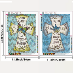 5D Butterfly Bird DIY Diamond Painting Kit for Adults