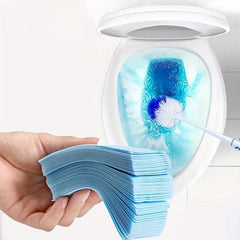 150pcs Toilet Cleaning Sheets Removes Stains for Fresh Bathroom