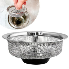 Kitchen Sink Filter Stainless Steel Slag Screen 3pcs