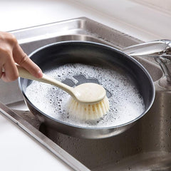 Long Handle Cleaning Brush For Kitchen Supplies Non Stick Skillet