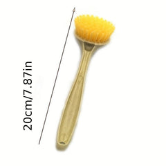 Long Handle Cleaning Brush For Kitchen Supplies Non Stick Skillet