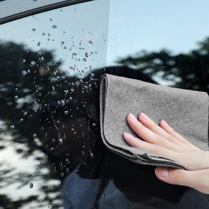 10pcs Magic Glass Wiping Rags Multifunctional Cleaning Cloths No Trace