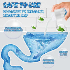3pcs Toilet Oxygen Agent Cleaner - Stain Removal, Odor Control, Disinfection