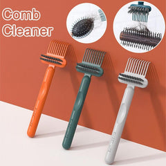 Comb Cleaning Brush Hair Brush Cleaner Tool Rake for Home and Salon Use