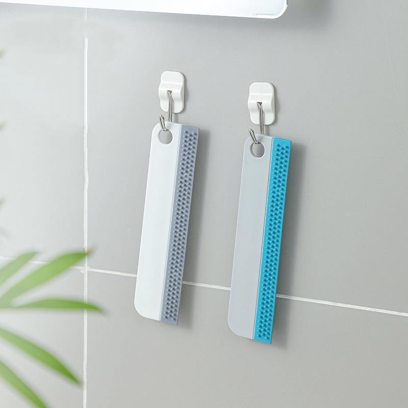 Soft Silicone Glass Wiper Scraper Window Cleaning Brush for Car Mirror