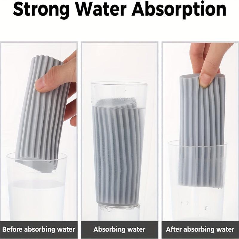 1pc Damp Clean Duster Sponge Cleaning Brush For Blinds Glass Baseboards Vents