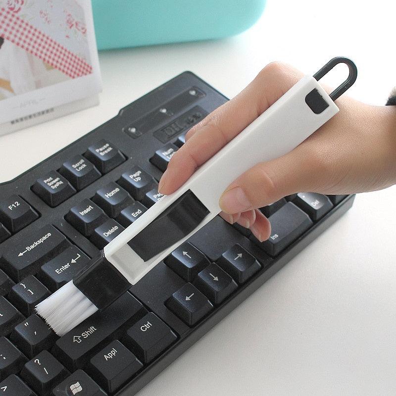 Multifunctional Window Cleaning Brush for Computer Window Groove Keyboard