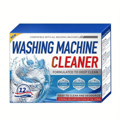 Washing Machine Cleaner Descaler Tablets for Front & Top Load Washer 12/24 Pack