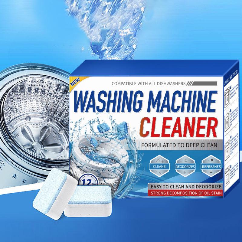 Washing Machine Cleaner Descaler Tablets for Front & Top Load Washer 12/24 Pack